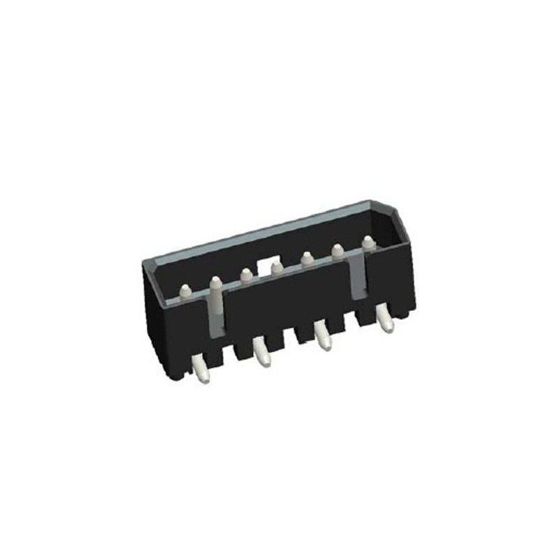 Einzelnes Reihen-Brett SMTs zu Leiterplatten-Verbinder 1.25mm männlichem PA9T (UL94V-O) SCHWARZEM