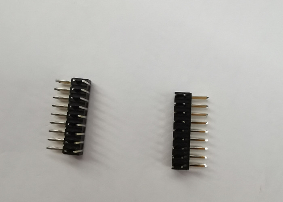 2mm männliche und weibliche Titel-Stifte, Doppeltitel-Verbindungsstück-Schwarzes PA9T der reihen-500V