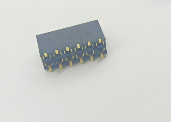 SMT-Art Neigung PA9T Pin Header Female Connector 2.54mm für Elektronik